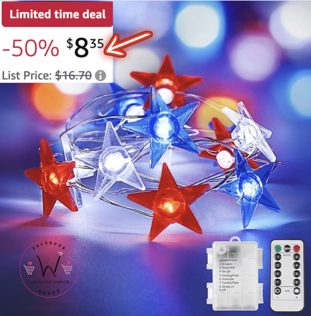 Patriotic Star String Lights!